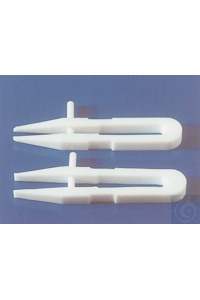 Pinces en PTFE, carré rigide, 100 mm Pinces en PTFE, carré rigide, 100 mm Les pincettes sont...